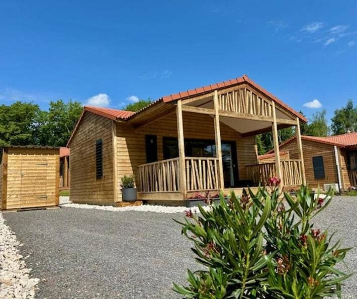 Chalet pour 6 personnes, avec terrasse et vue