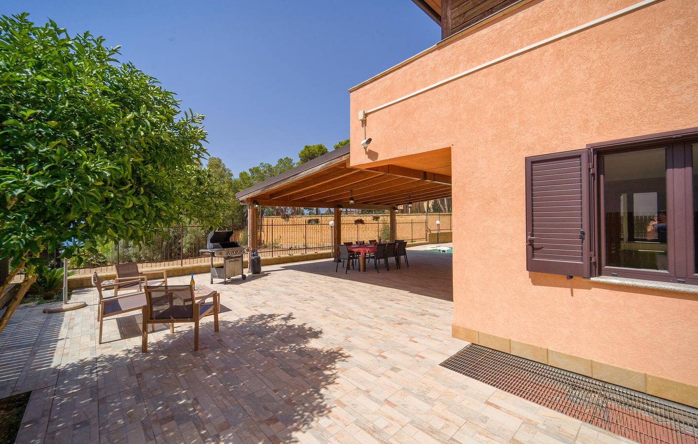 Appartement avec vue sur la mer, parking et terrasse, à 600 m de la plage in San Leone, Province de Agrigento