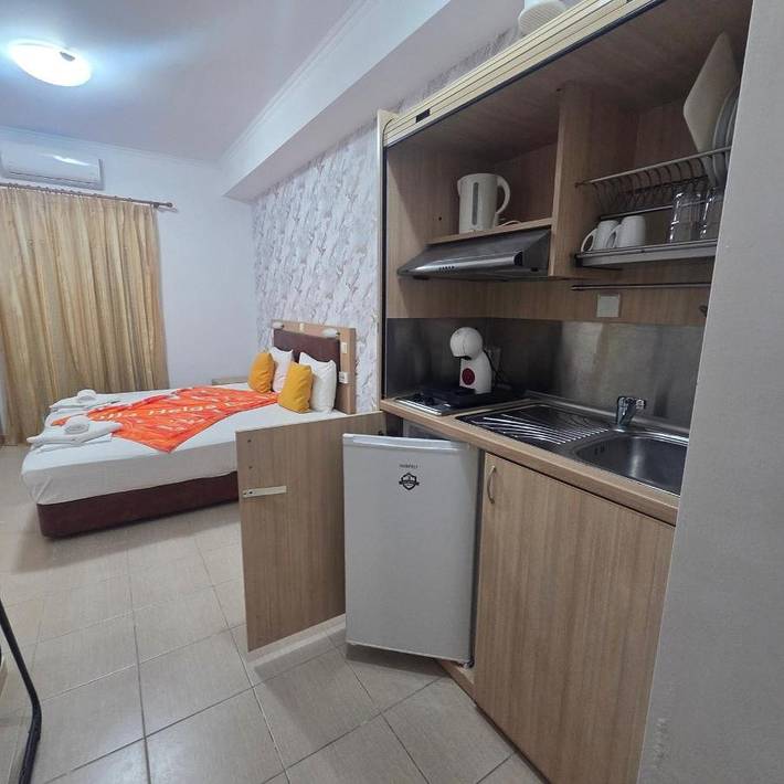 Location de vacances pour 2 personnes, avec vue et jardin, animaux acceptés dans Pefkochori - 4