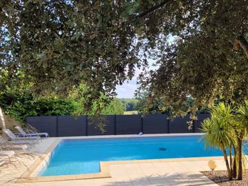 Gîte pour 6 personnes, avec jardin ainsi que piscine et terrasse dans le Lot-et-Garonne