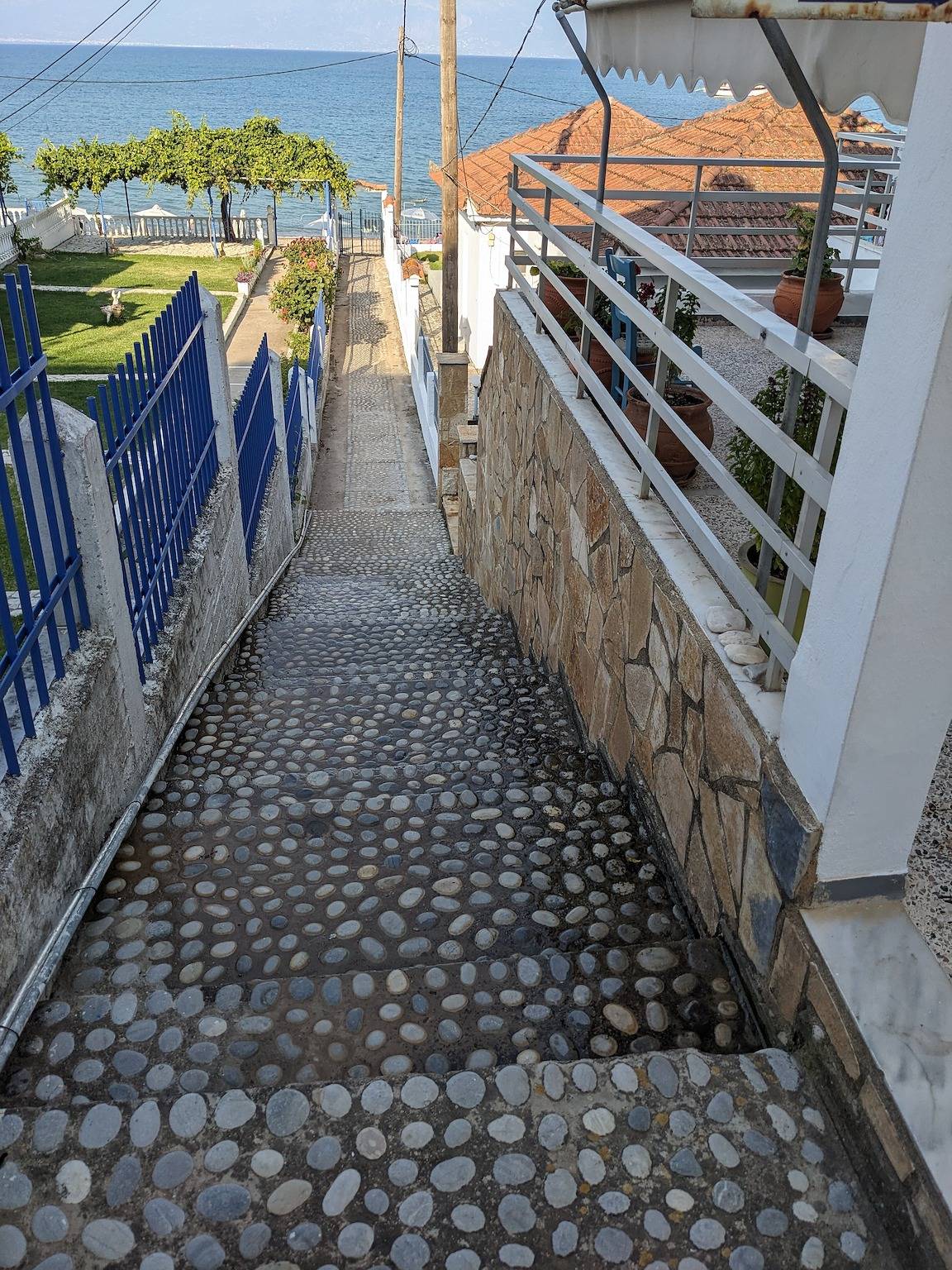 Appartement entier, Appartement 'Kagias 2' avec vue sur la mer, Wi-Fi et climatisation in Région de Messenia