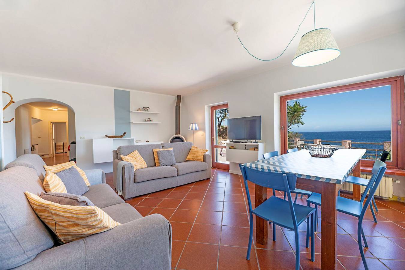 Casa Rosa di Redinoce in Procchio, Isola d'Elba