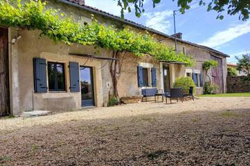 Gîte pour 6 personnes, avec jardin et vue à Chaunay