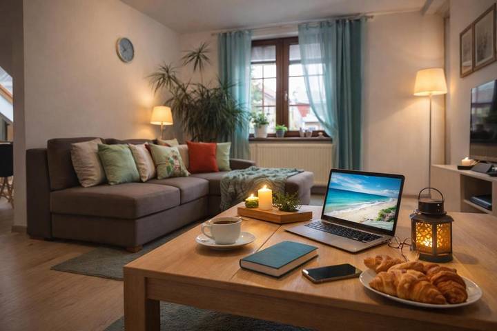 Apartament wakacyjny dla 7 osób, z widok w Jelenia Góra