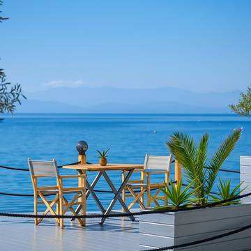 Ferienhaus für 6 Personen, mit Garten und Balkon, kinderfreundlich am Pilion