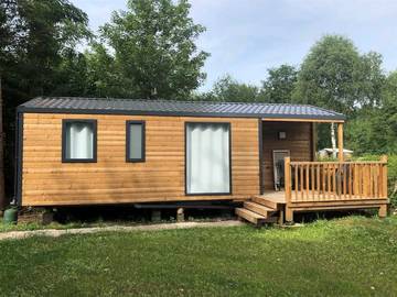 Camping für 6 Personen, mit Terrasse und Kinderpool in den Vogesen