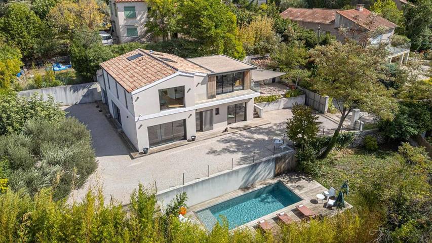 Villa pour 6 personnes, avec jardin et balcon ainsi que piscine et vue à Allauch - 2