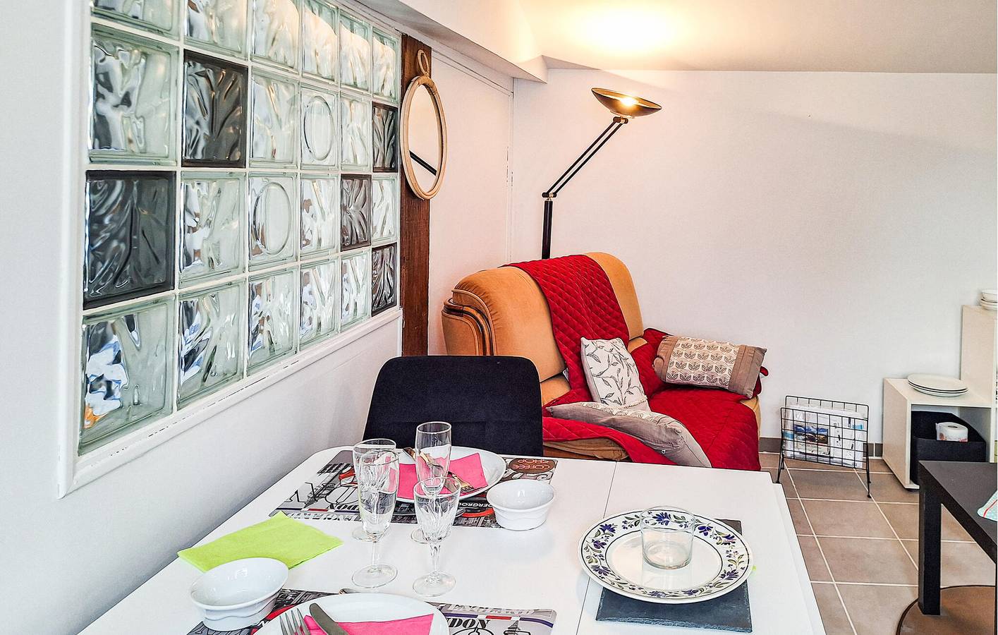 Charmant appartement avec jardin près de Saint-Vivien-de-Médoc et de Chez Dudu in Saint-Vivien-de-Médoc, Région de Lesparre-Médoc
