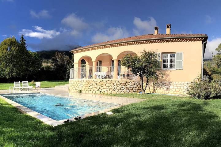 Ferienhaus für 6 Personen, mit Garten und Terrasse in Vence