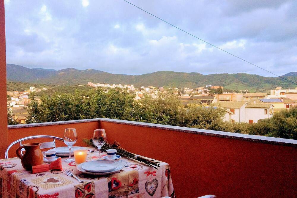 Panoramic house surrounded by greenery with parking in Teulada, Cagliari Province