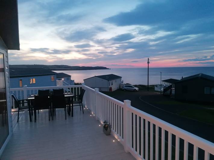 Cottage for 6 people, with Ocean view and Balcony as well as Terrace in Eyemouth