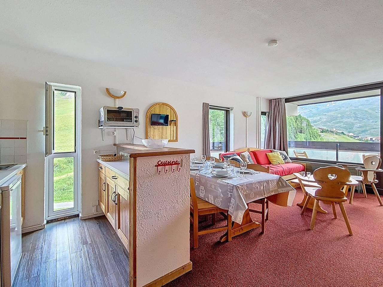 Chalet pour 6 Personnes dans Les Menuires, Les Belleville