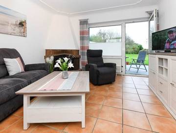 Ferienwohnung für 3 Personen, mit Garten und Balkon, kinderfreundlich in Landkreis Wittmund