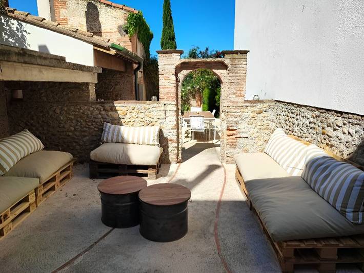 Gîte pour 6 personnes, avec balcon et piscine à Sainte-Marie-la-Mer - 4