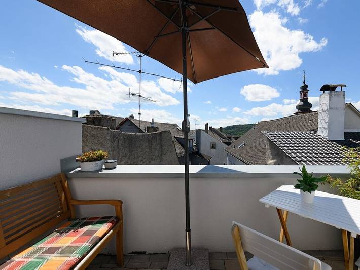 Ferienhaus für 4 Personen, mit Balkon