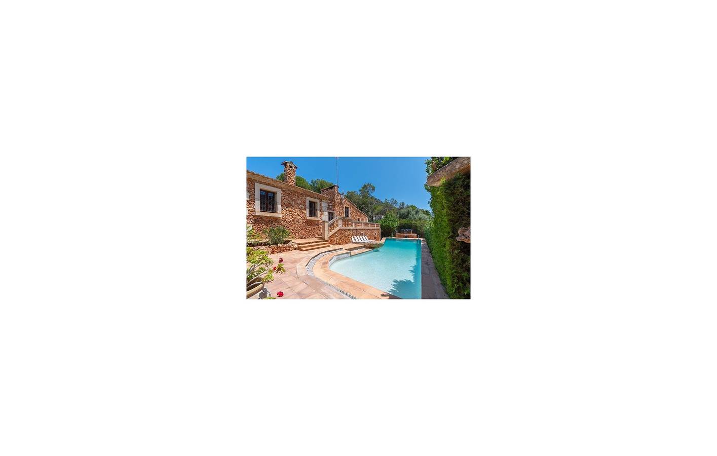 Rückzugsort am Meer mit Terrasse, Pool und Grill - 2 km zum Strand von Cala Auberdans in Costa dels Pins, Son Servera
