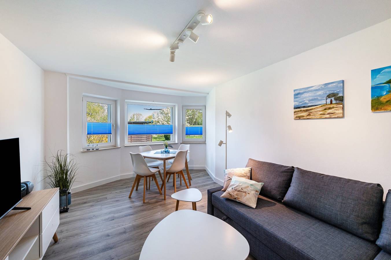 Ganze Wohnung, Ferienwohnung 'Strandnahe Ferienwohnung 1' mit privater Terrasse, privatem Garten und Wlan in Dierhagen Ost, Dierhagen