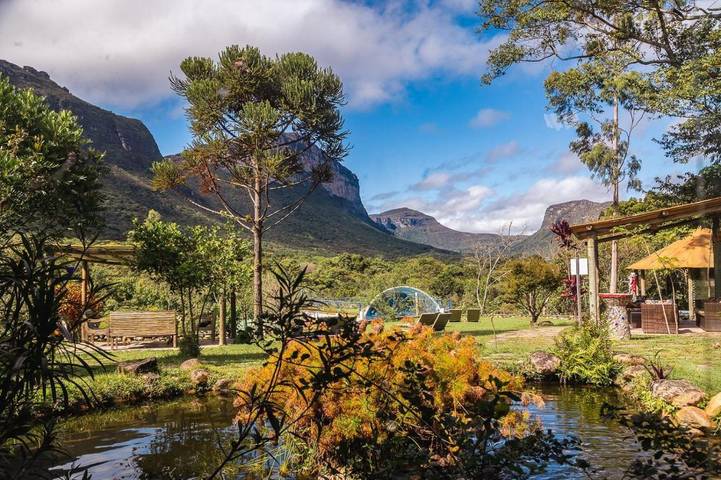 Pousadas para 2 pessoas, com jardim e sauna, com animais de estimação na Chapada Diamantina