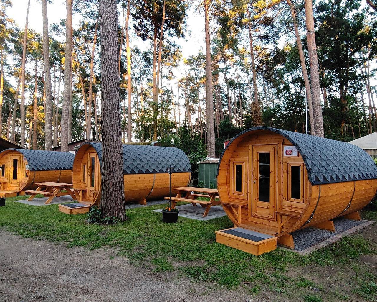 Naturnahes Camping Fass für 2-4 Personen in Wusterhausen/Dosse, Westhavelland