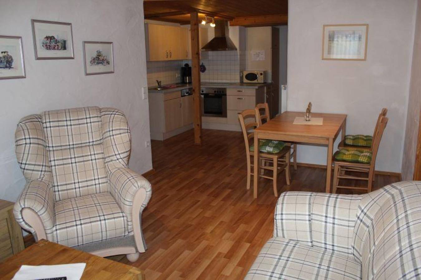 Ganze Wohnung, Ferienwohnung Äckerbartle, 55qm" mit Gemeinschaftsgarten, Balkon und Wlan in Wolfach, Mittlerer Schwarzwald