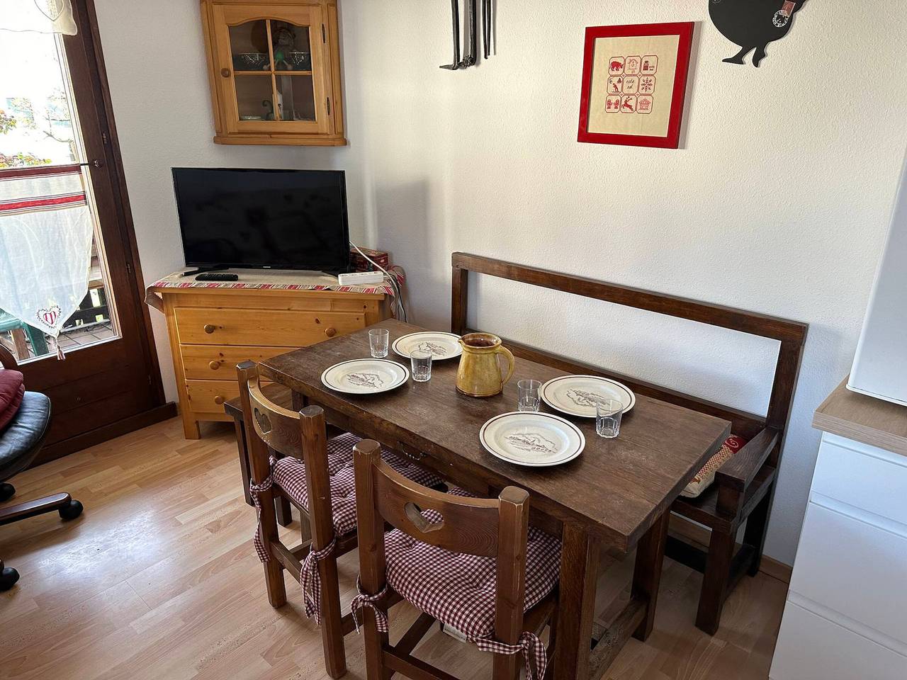 Apartamento entero, Encantador T3 en el centro de Combloux, estacionamiento y se admiten mascotas in Combloux, Pays du Mont-Blanc
