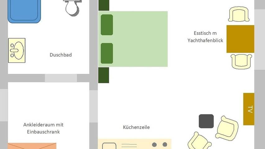 Ferienwohnung für 2 Personen in Glowe - 4