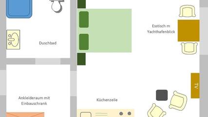 Ferienwohnung für 2 Personen in Ostseebad Glowe, Glowe, Bild 3