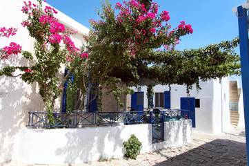 Gîte pour 2 personnes, avec terrasse dans Milos