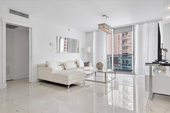 Apartamento entero, Apartamento de vacaciones para 6 personas con balcón in Hollywood Beach (FL), Hollywood (Florida)