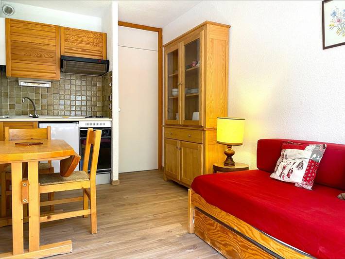 Studio pour 2 personnes, avec terrasse, animaux acceptés