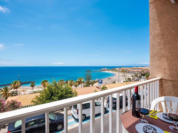 Appartement de vacances pour 3 personnes, avec Vue sur l’océan et Balcon à Playa de las Américas