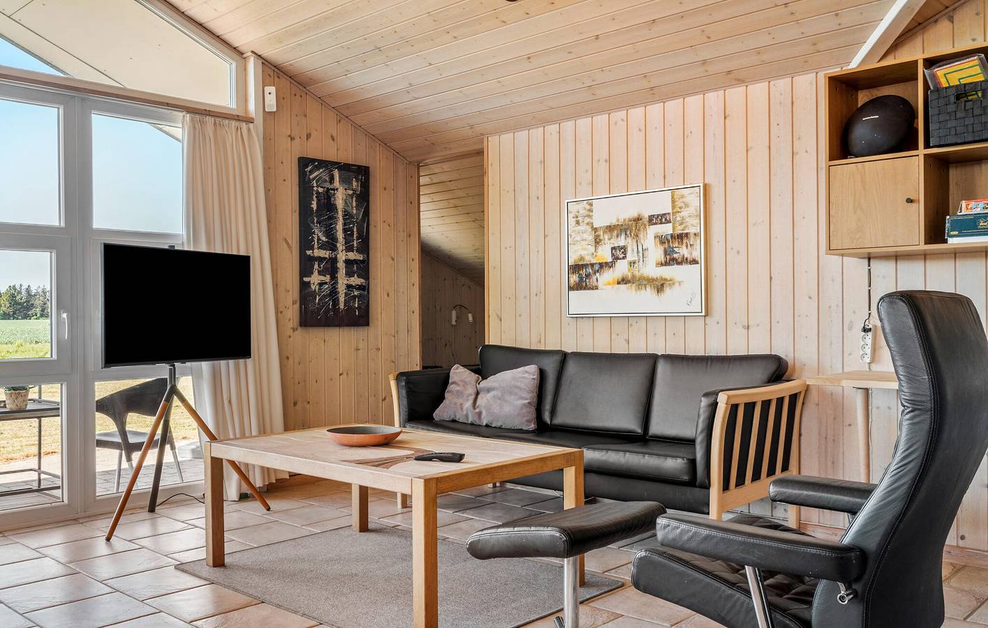 Vakantiehuis voor 8 personen met terras in Skaven Strand, Ringkøbing fjord