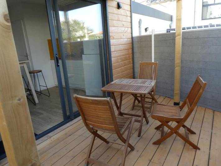 Gîte pour 4 personnes, avec Terrasse dans Port Neuf