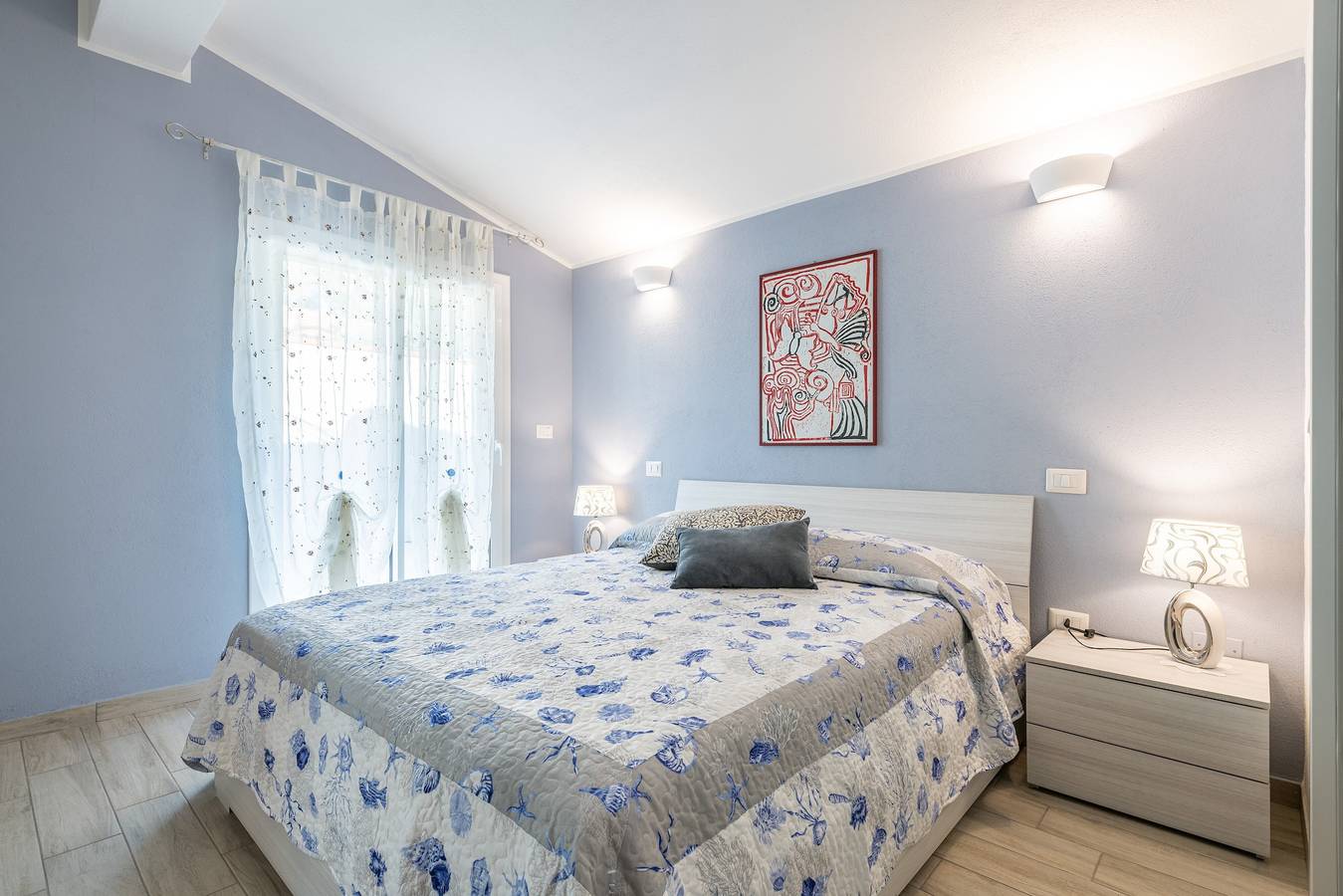 Vacation Home 'Ibiscus Rosa 2" with Mountain View, Terrace & A/C in Geremeas, Maracalagonis