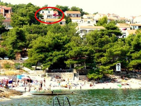 Ganze Wohnung, Ferienwohnung in Postira mit Meerblick, Terrasse, Klimaanlage, W-Lan (5124-1) in Postira, Brac