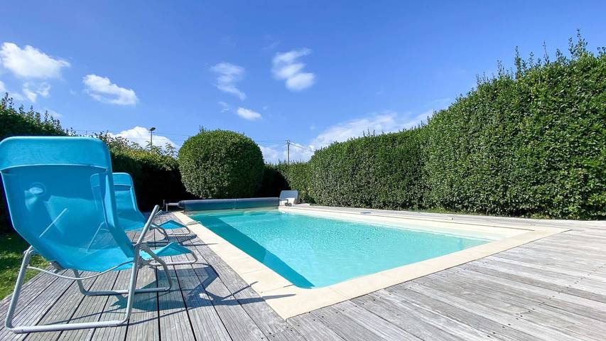 Gîte pour 8 personnes, avec jardin et piscine, animaux acceptés à Le Bois-Plage-en-Ré - 3