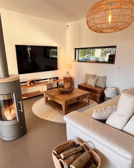 Location de vacances pour 10 personnes, avec piscine et terrasse à Pougnadoresse - 4