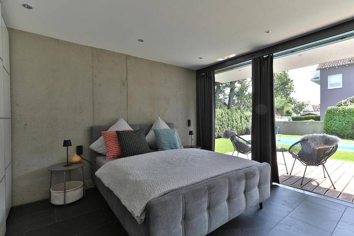 Ferienhaus für 6 Personen, mit Garten und Pool sowie Ausblick und Sauna, kinderfreundlich in Augsburg und Umgebung - 2