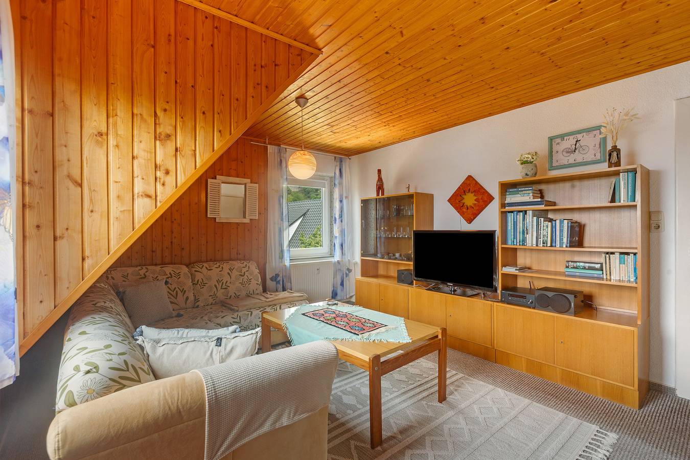 Ganze Wohnung, Ferienwohnung 'Reiher Mit 2 Schlafzimmern' mit Blick auf den See und Wi-Fi in Waldeck, Waldecker Land