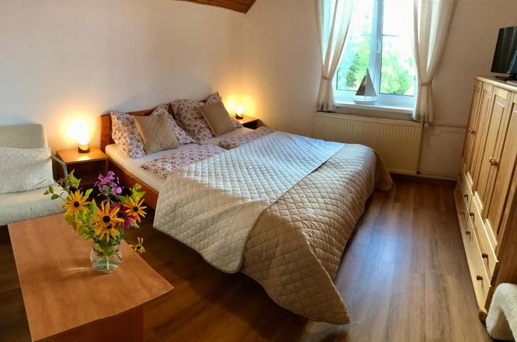 Pension voor 4 personen, met tuin en zwembad, met huisdier in Tsjechië