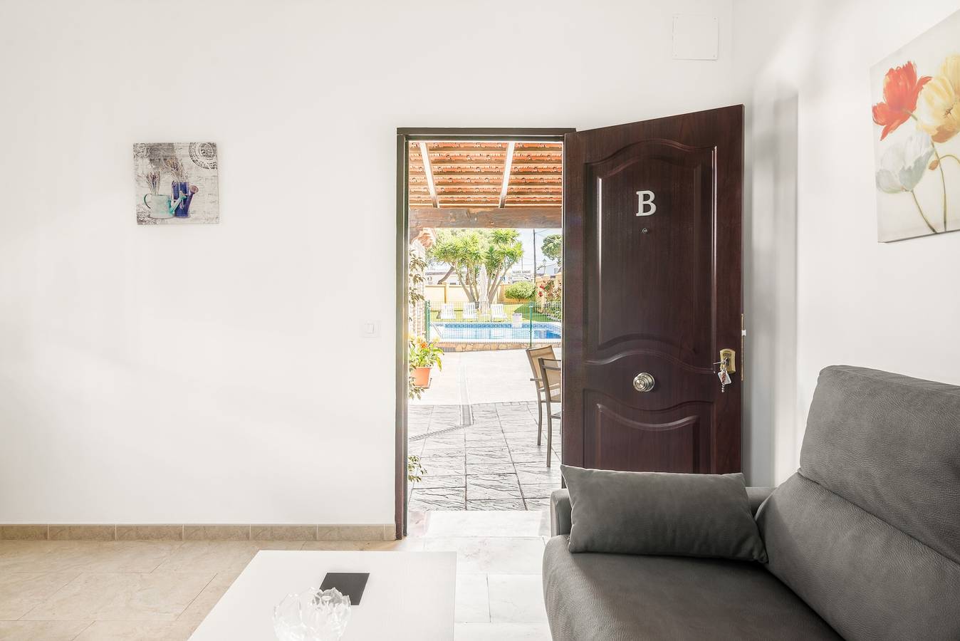 Apartamento com ar condicionado, piscina, terraço, jardim e Wi-Fi; estacionamento disponível in Conil de la Frontera, Costa de la luz