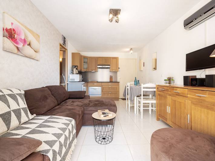 Location de vacances pour 4 personnes, avec Balcon à Le Barcarès