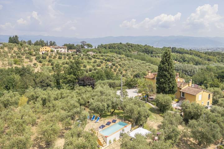 Agriturismo per 14 persone, con giardino in Serravalle Pistoiese