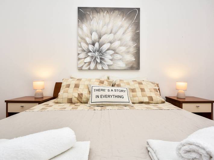 Ferienwohnung für 4 Personen, mit Balkon und Garten auf Vir - 4