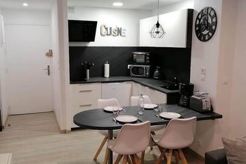 Gîte pour 4 personnes, avec balcon à Dax