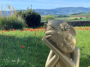 Chambre d’hôte pour 3 personnes, avec jardin dans Rhône