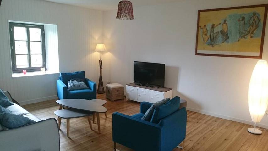 Appartement de vacances pour 6 personnes, avec jardin et vue