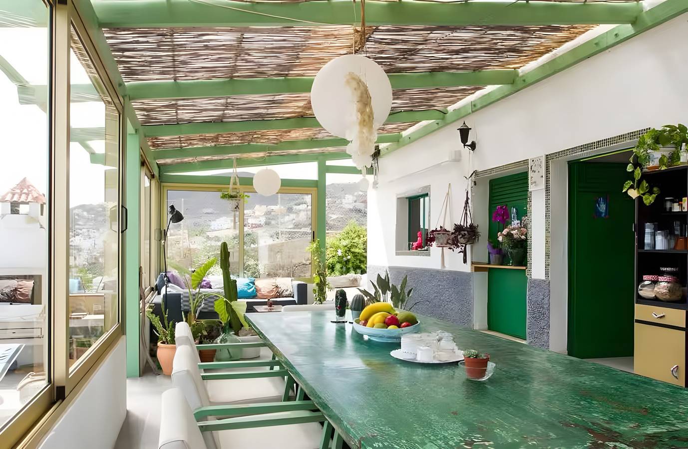 Holiday Villa 'Casa Jio' with Sea View, Private Pool and Wi-Fi in Granadilla de Abona, South Tenerife