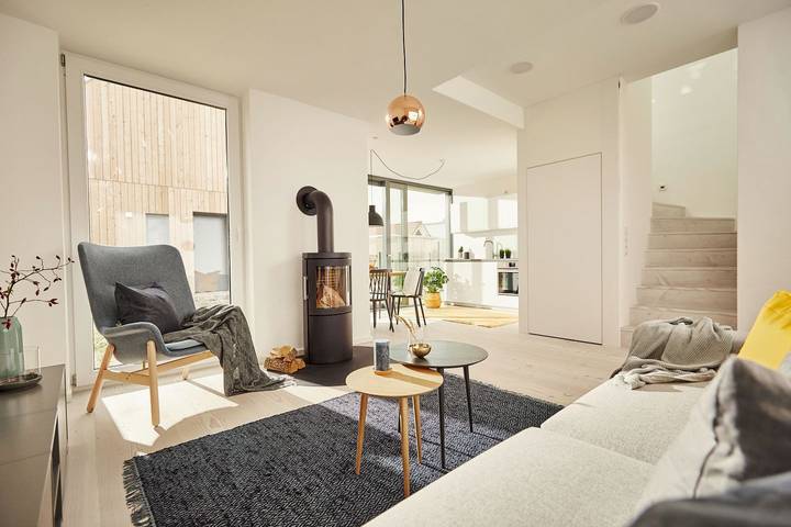 Ferienhaus für 4 Personen, mit Terrasse und Sauna