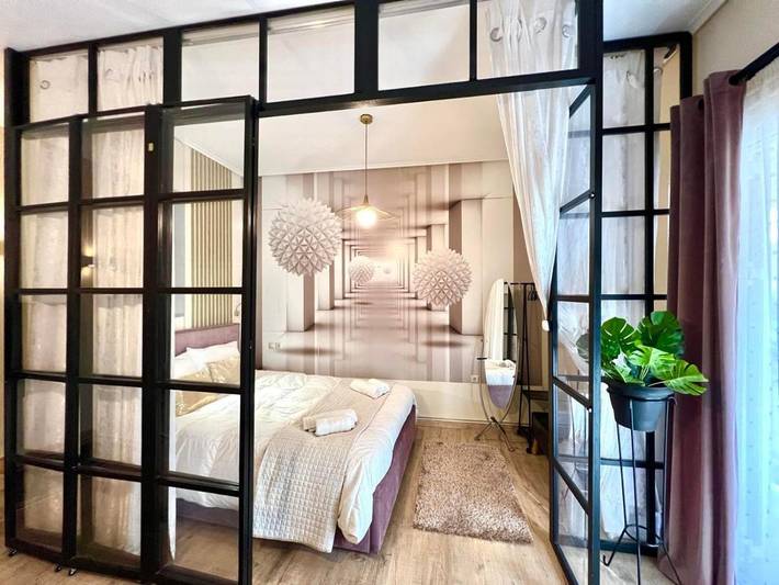Gîte pour 4 personnes, avec Balcon et Terrasse ainsi que Jardin et Vue dans Itéa